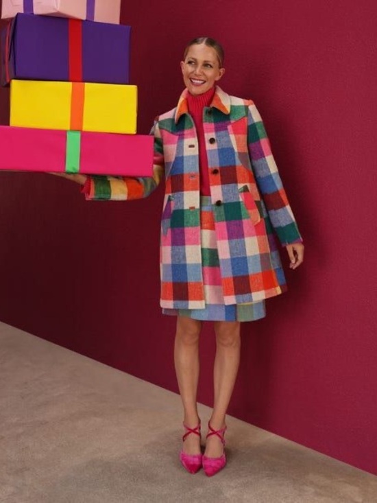 Boden Jackets & Blazers - Boden Lincoln Wool Check Coat Multicolor Size 8